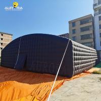 Outdoor Inflatable Nightclub Tent Large Black Disco Party Tent Custom