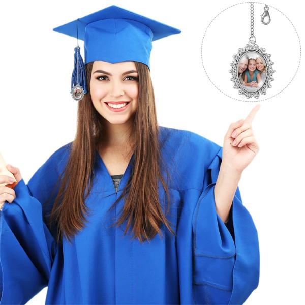 Sublimation Graduation Season Pendant Accessories Blank Sublimation Metal Gift