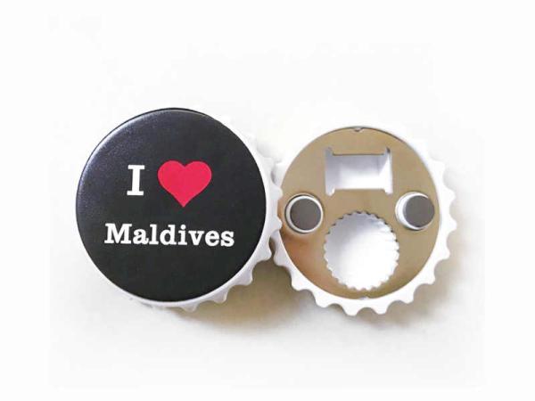 Custom Kitchen Tool Promotion Gift Stainless Steel Fridge Magnet Beer Bottle Opener Engrave or Print Logo