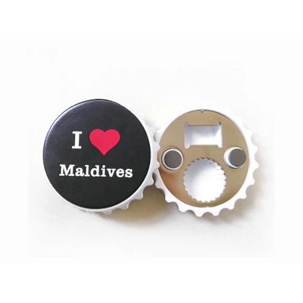 Custom Beer Company Brand Promotion Gift Plastic Bottle Cap Shape Fridge Magnet Beer Bottle Opener with Printed Logo