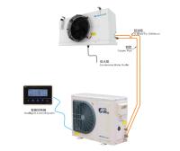 Control electrónico de la válvula de la extensión de DCF030AM que refresca la UNIDAD DE CONDENSACIÓN rápida, alta de la eficacia SCROLLTECH + el REFRIGERADOR de UNIDAD