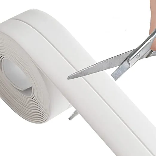 Waterproof Caulk Strips Tape Sink Corner Side Edge Tape Strip Suitable for Kitchen Bathroom Bathtub