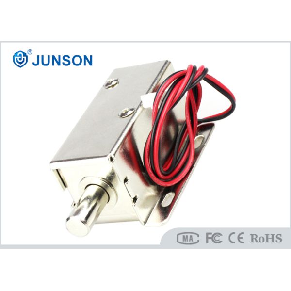 Замок соленоида ДК 12/24В электрический, электромагнитный Кейлесс вход запирает ход 8мм