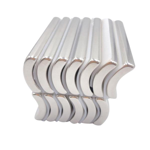 Customized Arc Neodymium Magnet N45 Neodymium Magnets Coated