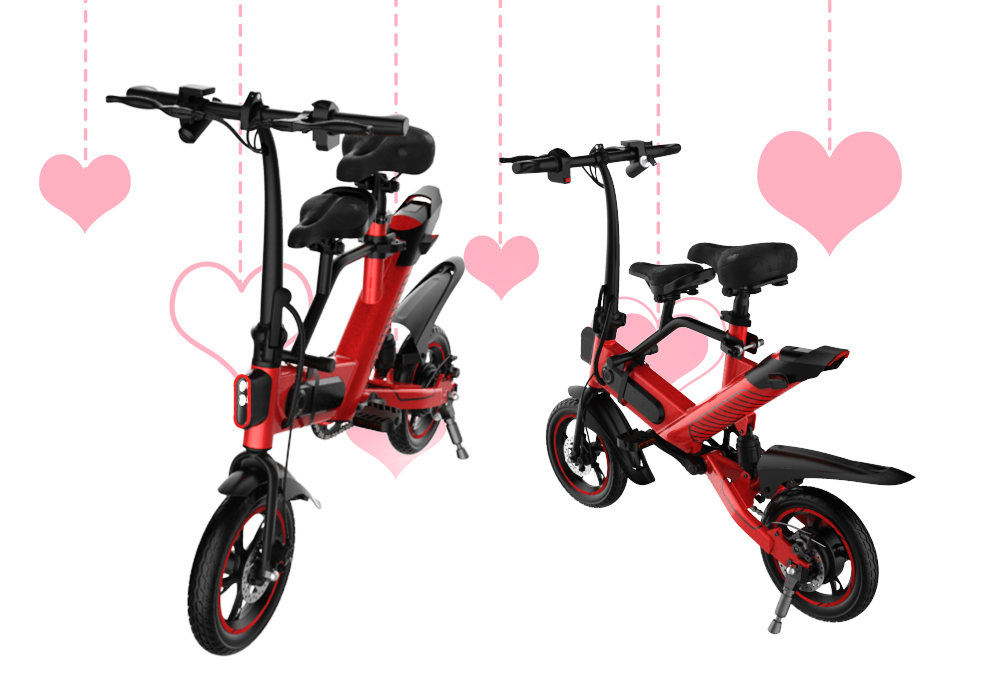 Lightweight Mens Folding Bicycle , Small Wheel Full Size Foldable Bike