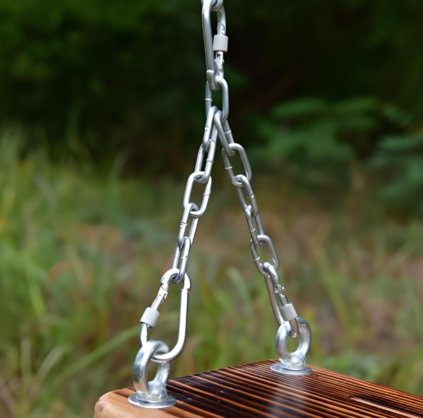 Cadena de acero inoxidable de grado A de 4 mm de diámetro para la línea de ropa / cadena de balanceo