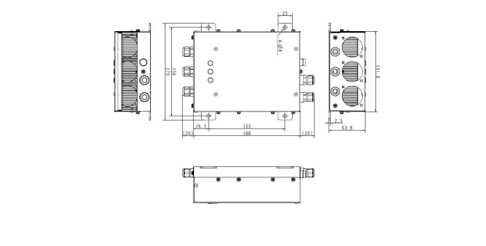 Onboard Power Supply A5(400S48,1.5kg) Kitefly