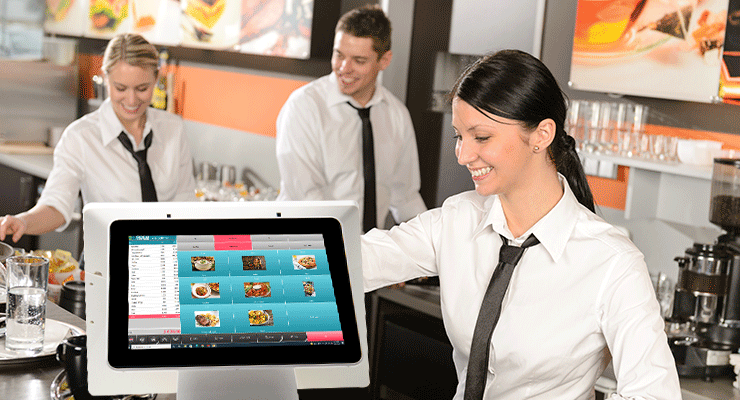 15.6 дюймовый полный комплект POS-машина с POS-системами кассовой кассовой системы счета черный белый