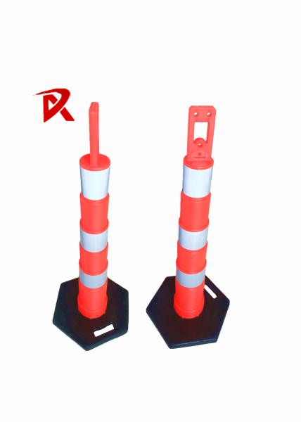 2026 Safety Flexible Spring Post Reflective Bollard Post Reflective Warning Posts