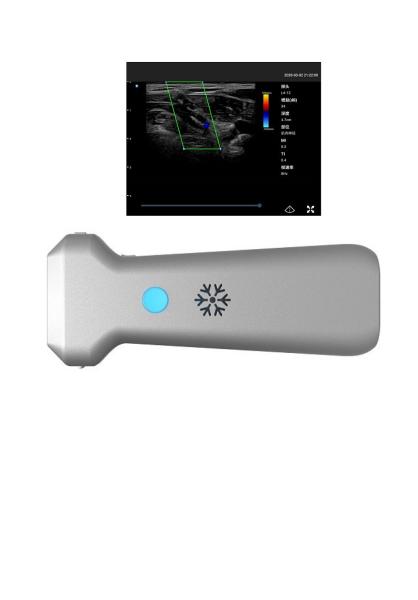 8.3MHz Wireless Ultrasound Probe Depth 12.6cm Linear Probe Ultrasound
