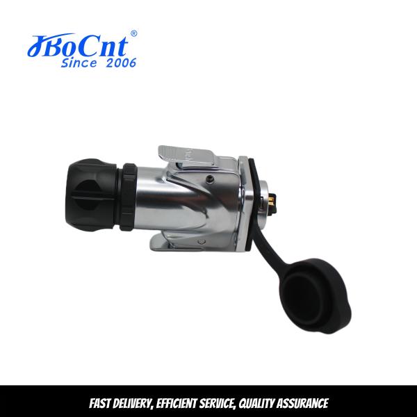 3 Pin Circular Power Connector Plug Socket Gold Plated Pin Connector 10A Power Circular Connector