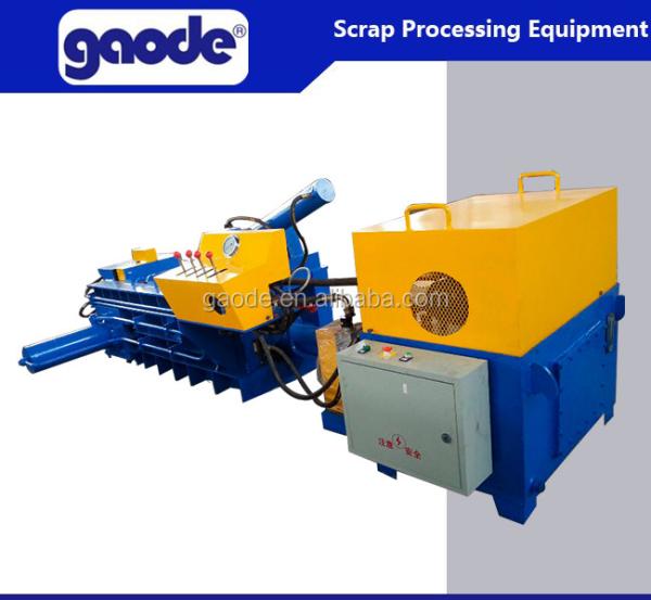 630KN Mini Hydraulic Scrap Metal Baler Machine