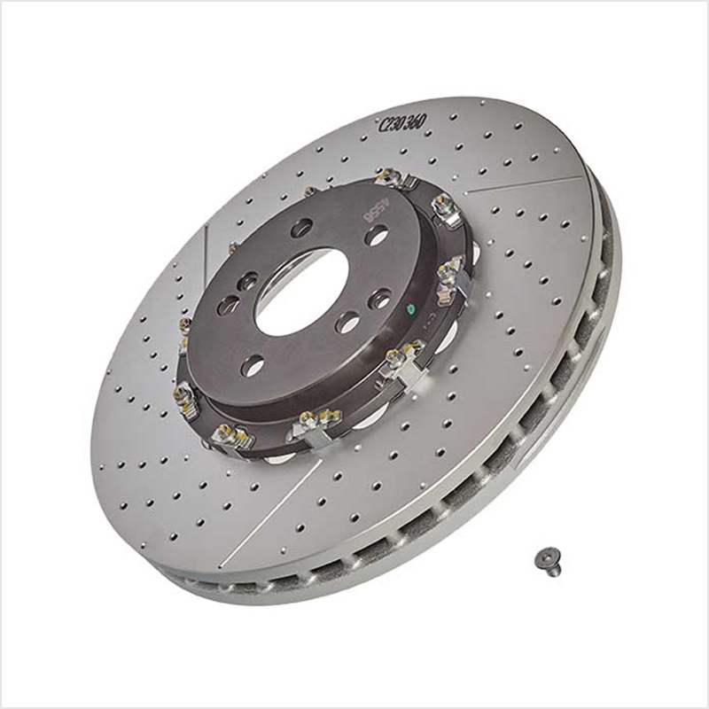 265mm High Quality Carbon Ceramic Front Brake Disc For Lexus Ls600h Harley Davidson Nissan 350z Heavy Duty Carbon Ceramic Brake Rotor Disc For Range Rover Evoque F30
