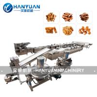 Ligne de production de barres croquantes de noix de caramel