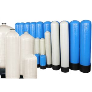 Résine époxy renforcée en plastique FRP, récipient adoucisseur, réservoir sous pression en fibre de verre OEM