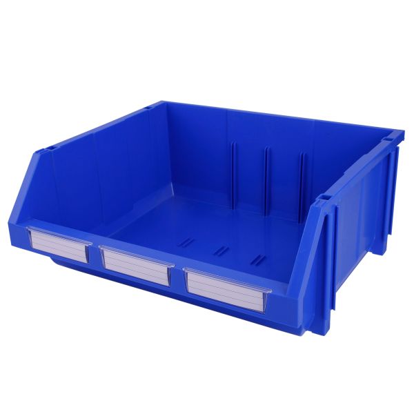 Shelving Organize Bin Box Internal Size 392x334x94mm Foldable Storage Bins for Bolts