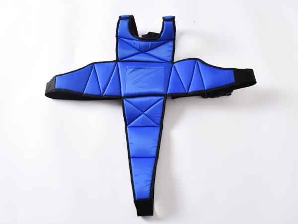 Veste de nylon do apoio do torso do cinto de segurança dos acessórios da cadeira de rodas com as curvaturas fáceis da liberação do bolso da caixa