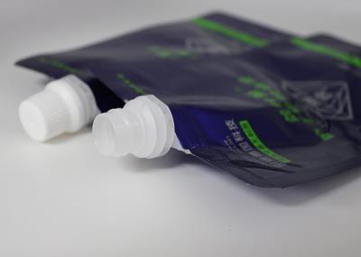 O produto comestível da impressão do Gravure levanta-se o malote com bico 12mm para o líquido do líquido da lavagem