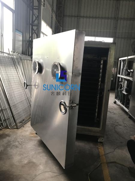 equipamento de secagem comercial do gelo de 380V 50HZ 3P, secador de gelo do vácuo do alimento