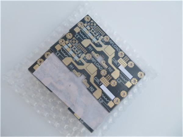 F4B PTFE High Frequency PCB 2oz Copper 0.8mm Thick With Immersion Gold for Low Noise Amplifiers