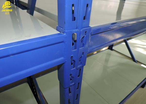 Industrial Storage Narrow Aisle Used Heavy Duty Steel Racks Blue Customers Size