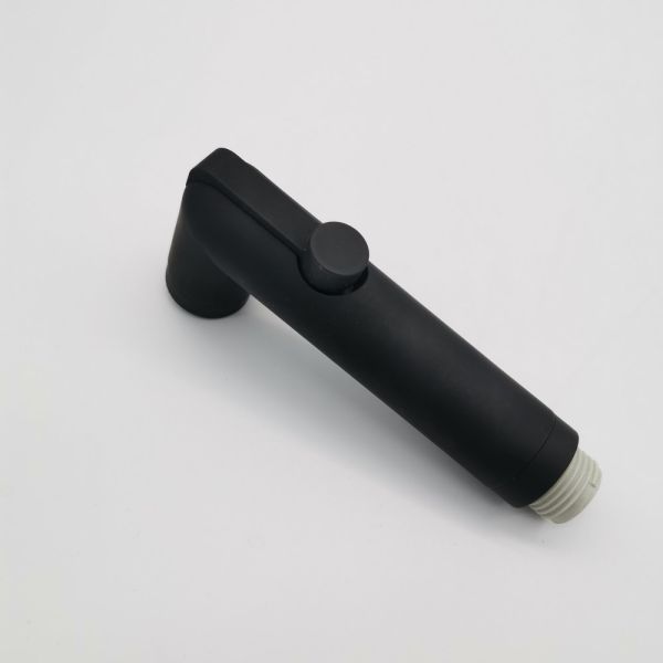 Bathroom Shattaf Bidet Shower Sprayer with Easy Install Plastic Two Function Adapter