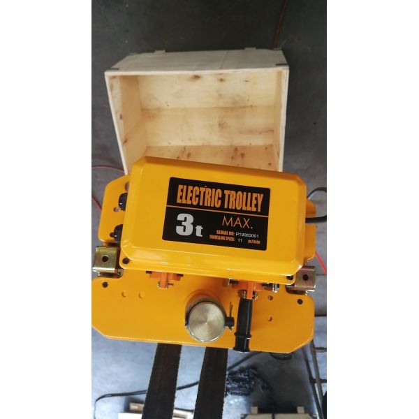 Electric Trolley For Electric Hoist 0.5t 1t 2t 3t 5t Single Speed Double Speed