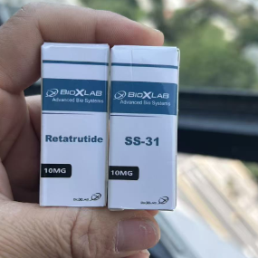 SS-31 10mg Peptide Vial Labels And Boxes Which Hold One Vial