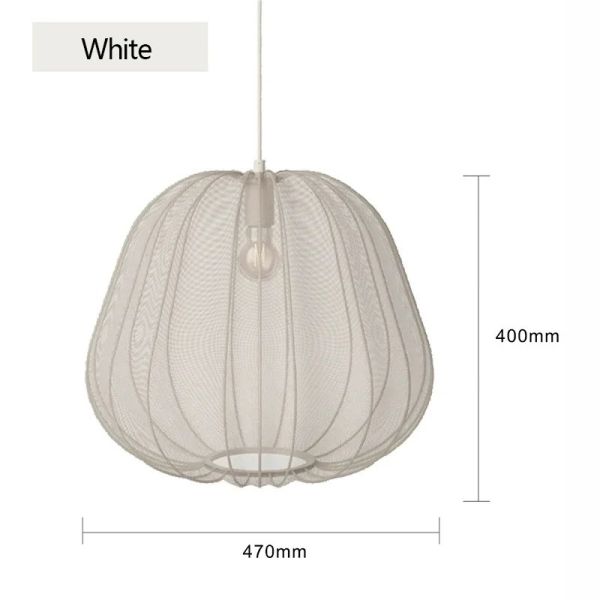Nordic Designer Fabric Art Chandeliers Home Decor Retro Pendant Lamp (WH-VP-321)