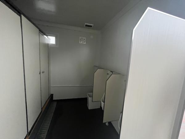 Containers de armazenamento de aço de embalagem plana Edifícios modulares de embalagem plana Banheiro portátil de embalagem plana para o canteiro de obras