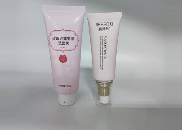 100ml Custom Color Plastic Cosmetic Tubes With Lotion Pump
