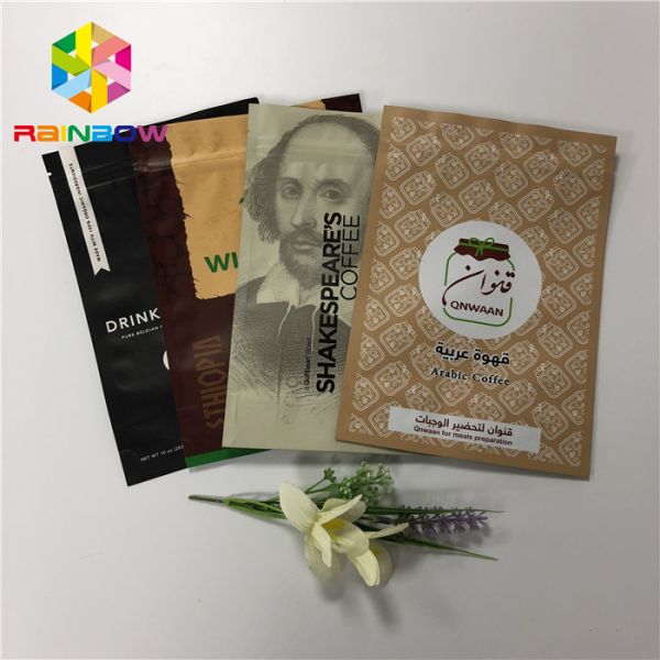 Многоразовый стойте вверх мешок фольги упаковывая красочную сумку кофе алюминиевой фольги с Зиплок