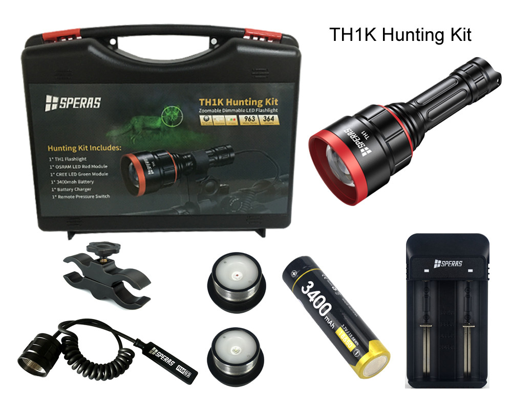 койот 963m Dimmable Zoomable охотясь электрофонари