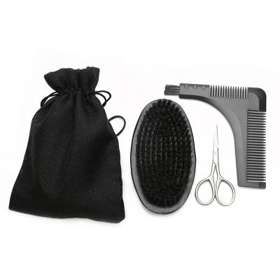 Peito e escova profissional de barba para homens Kit de limpeza
