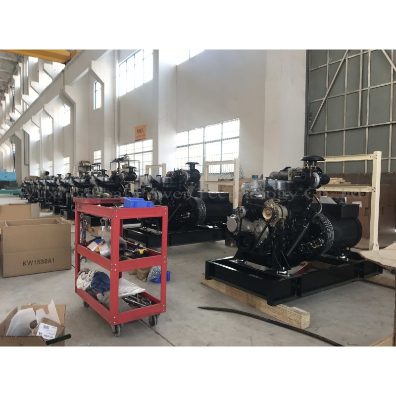 Compact Turbocharged 63kva FAWDE Open Diesel Generator With H Insulation Class Alternator