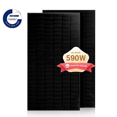 690w 12BB Full Black Mono PV Perc Solar Modules with MC4 Connector