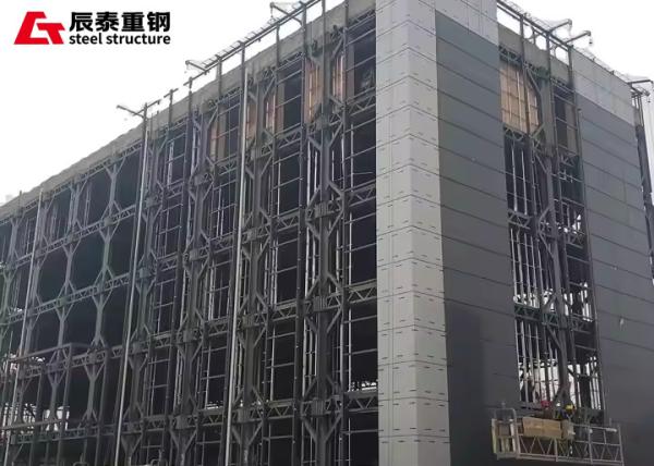 Prefabricated Multi Storey Steel Frame Construction Q355B ASTM A572