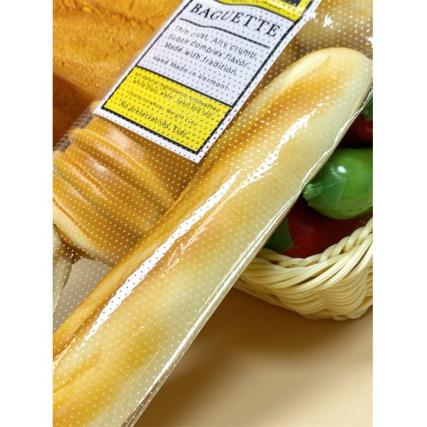 Customizable Micro Perforated Bread Bag in Various Patterns BOPP/CPP/PP/LDPE