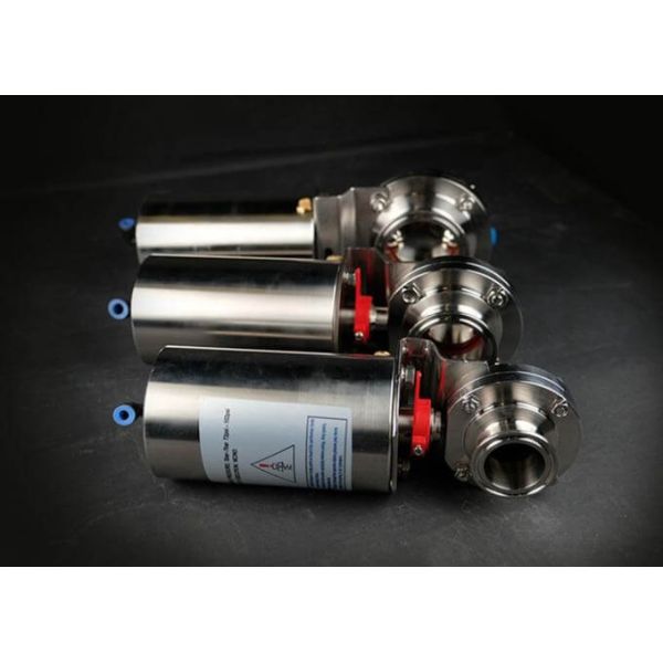 High Performance Pneumatic Control Butterfly Valve Sanitary Grade