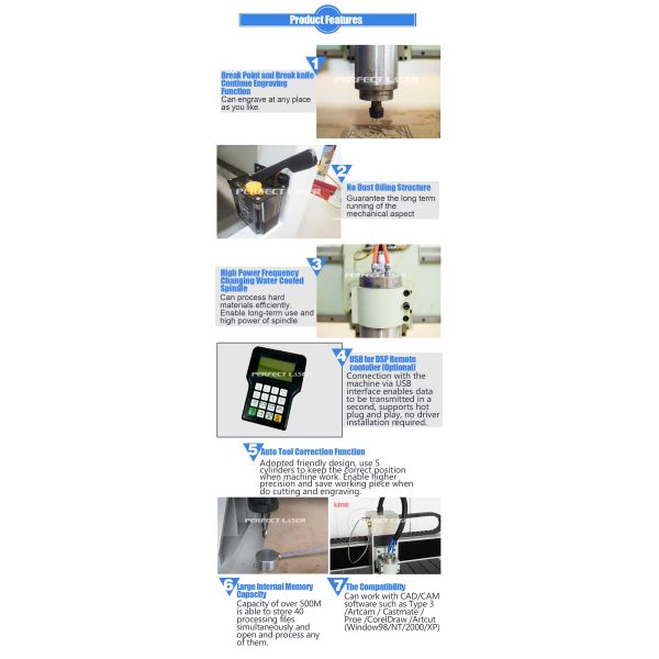 2000*3000 мм Автоматический CNC-маршрутизатор Гравер Промышленный для неметаллического дерева Пластик Акрил