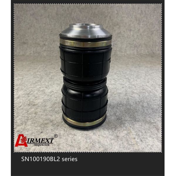 Airbag enrollado doble del muelle suspendedor del aire SN100190BL2