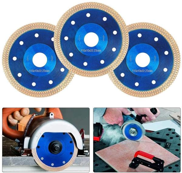 4.5 Inch Diamond Saw Blade for Porcelain Tile Wet Cutting