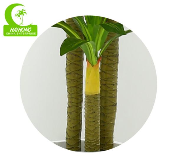 Anti UV 1.7m Synthetic Plants For Indoors , Tall Artificial Grass Easy To Care