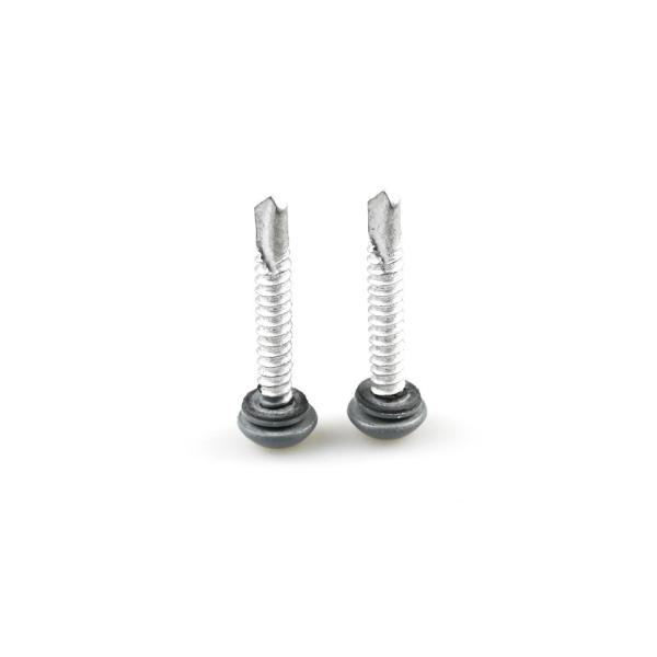 Metric Torx Pan Head Self Drilling Tapping Screw Stainless Steel Bimetal Screw With Epdm Washer