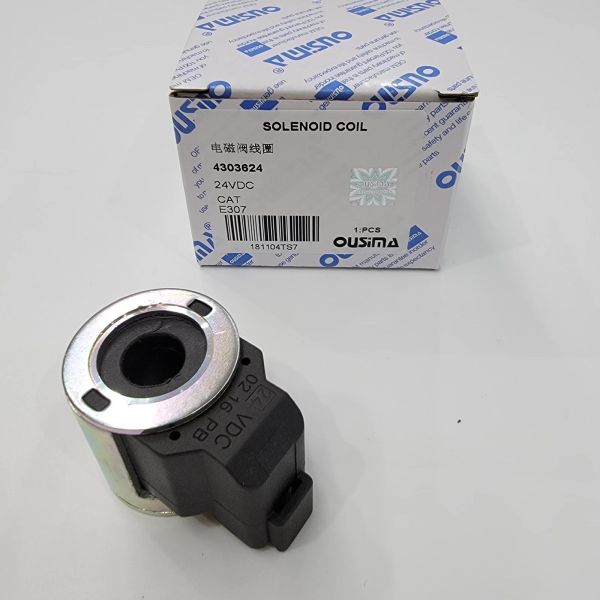 4303624 24VDC Excavator Solenoid Valve Coil E307