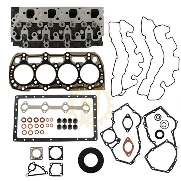 404D-22 Engine Overhaul Gasket Kit With Cylinder Head for Perkins Engine Rebuild Cylinder Head Assy Engine Repair Parts