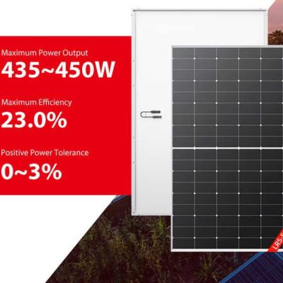 Mono Qcells Longi 455w Solar Panel 435W 440W 445W 450W 108 Cell Solar Panel