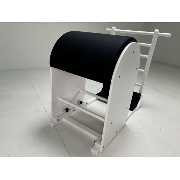 Oak Wood Pilates Ladder Barrel U+PL008 with Traditional Curved Barrel Design