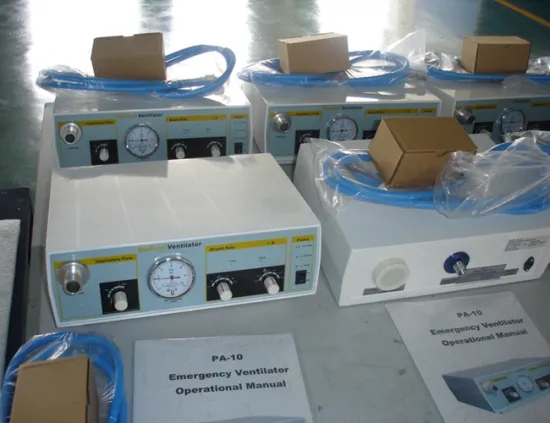 Surgical Equipment Medical Disposable Products , Portable Ventilator Machine PA-10