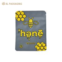 Impressão personalizada 3.5 Mil Mylar Zipper Bag Embalagem de plástico para alimentos Stand Up Pouch